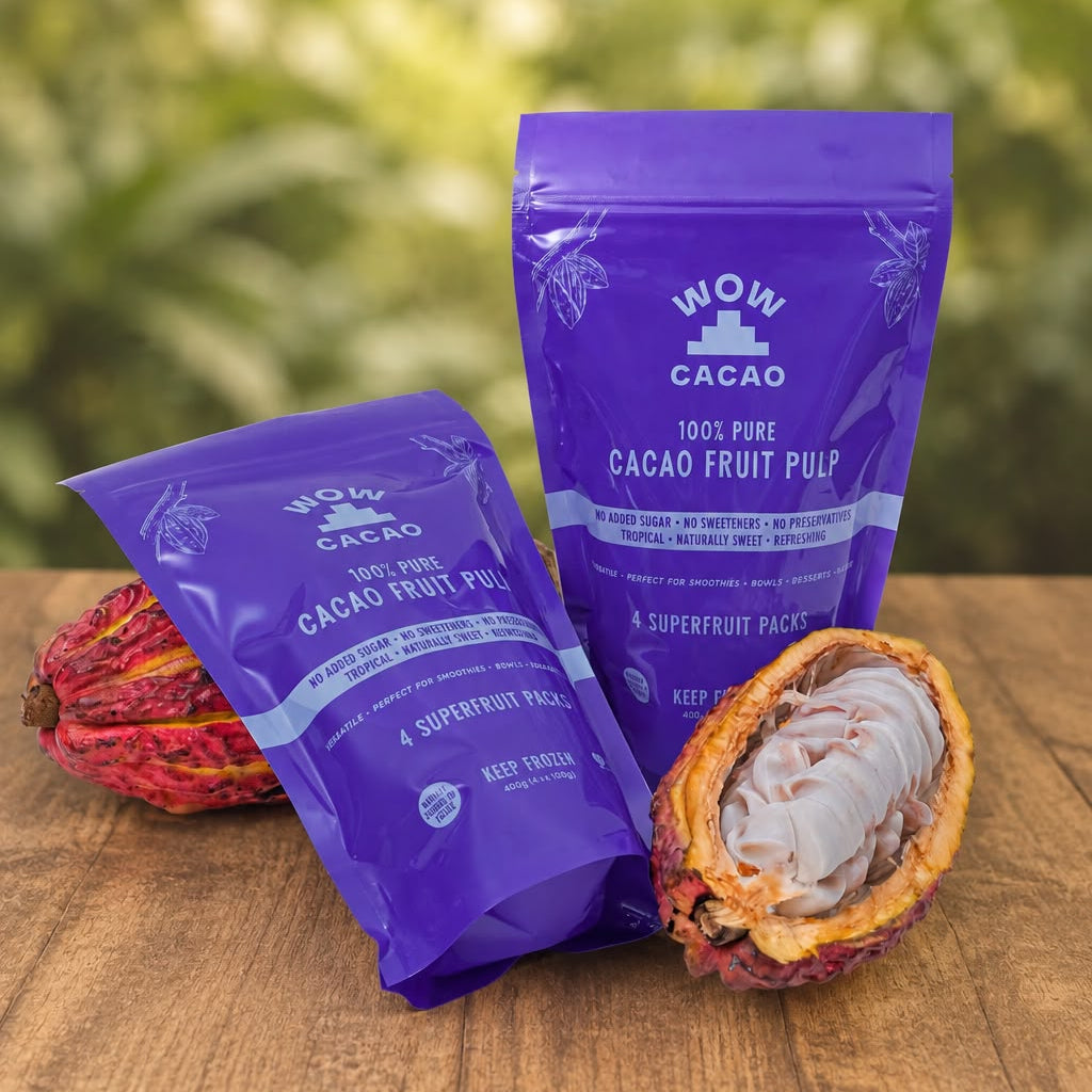 Frozen Cacao Fruit Pulp (4 x 100 g)