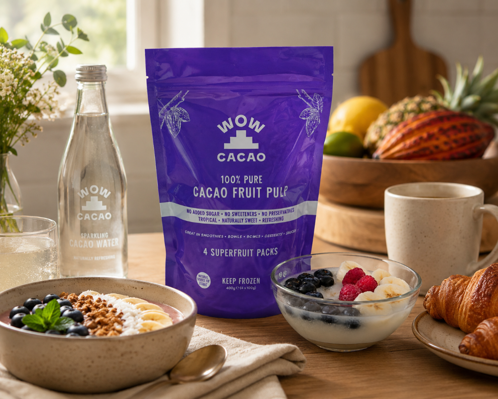 Frozen Cacao Fruit Pulp (4 x 100 g)