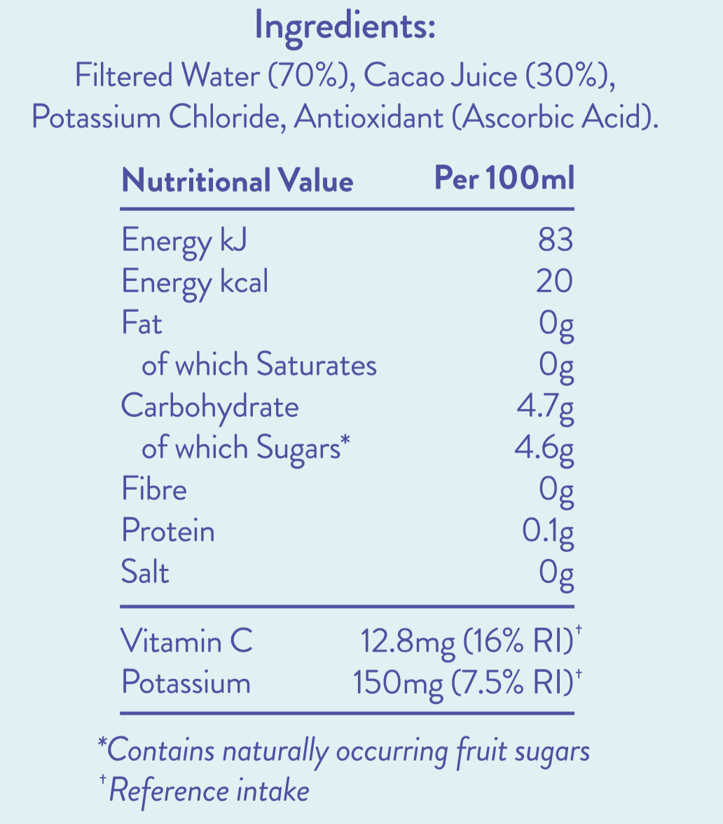 WOW CACAO - Mixed (case of 6 x 275ml)